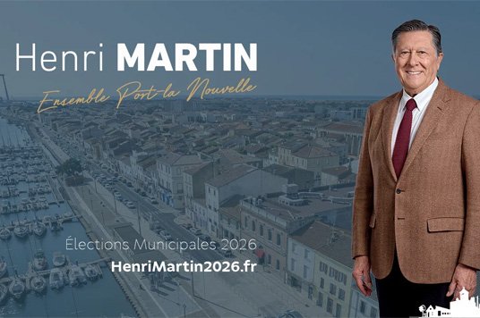 Henri Martin - Création du site et des documents de la campagne électorale municipales